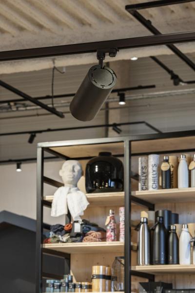 NUMINOS® XL 3Ph., PHASE, 3~ Spot, zylindrisch, 3000 K, 28 Watt, Phasenabschnitt, 24°, matt schwarz