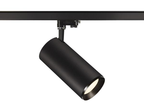 NUMINOS® XL 3Ph., PHASE, 3~ Spot, zylindrisch, 4000 K, 28 Watt, Phasenabschnitt, 60°, matt schwarz