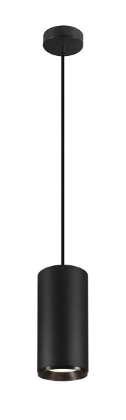 NUMINOS® XL PD, DALI, Pendelleuchte, Pendellänge 250 cm, 4000 K, 27 Watt, 36°, DALI, matt schwarz