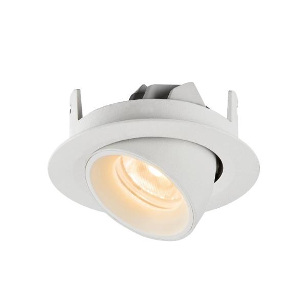 NUMINOS GIMBLE XS, Deckeneinbauleuchte weiß 2700 K 40°