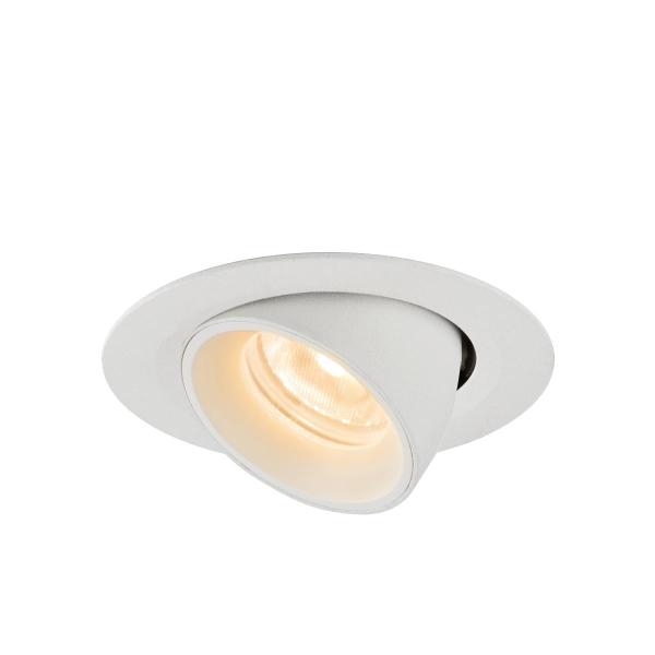 NUMINOS GIMBLE XS, Deckeneinbauleuchte weiß 2700 K 40°