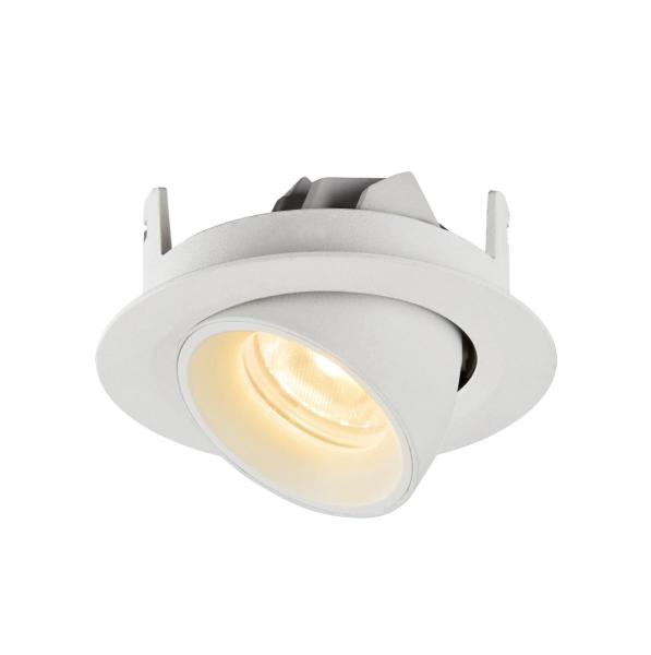 NUMINOS GIMBLE XS, Deckeneinbauleuchte weiß 3000 K 20°