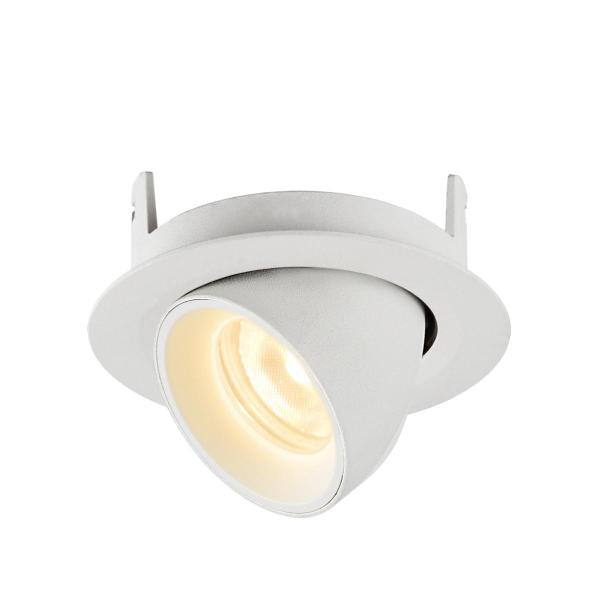 NUMINOS GIMBLE XS, Deckeneinbauleuchte weiß 3000 K 20°