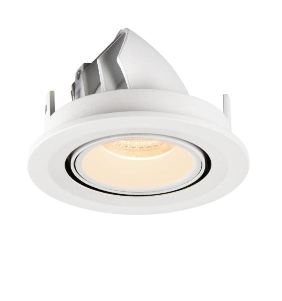 NUMINOS GIMBLE S, Deckeneinbauleuchte weiß 2700 K 20°