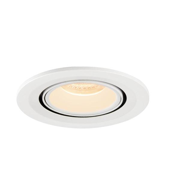 NUMINOS GIMBLE S, Deckeneinbauleuchte weiß 2700 K 20°