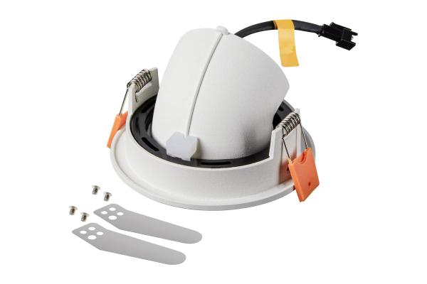 NUMINOS GIMBLE S, Deckeneinbauleuchte weiß 2700 K 20°