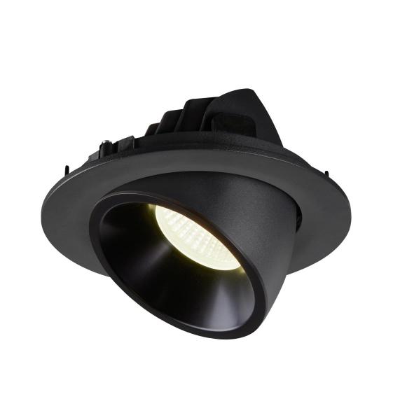 NUMINOS GIMBLE L, Deckeneinbauleuchte schwarz 4000 K 20°