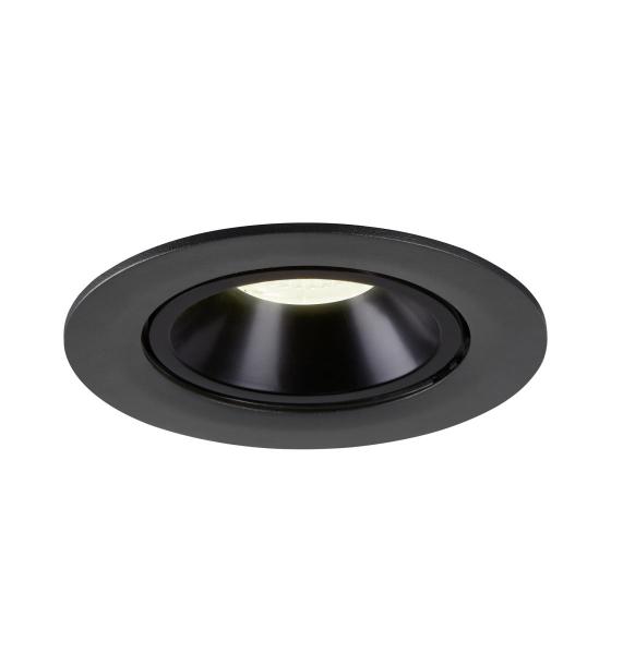 NUMINOS GIMBLE L, Deckeneinbauleuchte schwarz 4000 K 20°