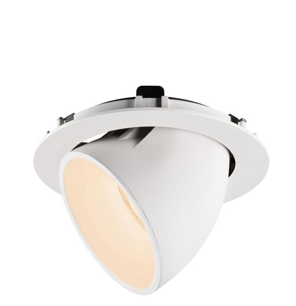 NUMINOS GIMBLE XL, Deckeneinbauleuchte weiß 2700 K 20°