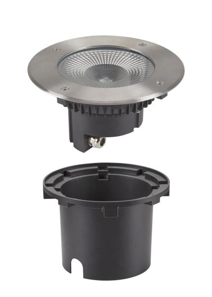 ROCCI 200, Bodeneinbauleuchte Edelstahl 316 16 W 3000 K 120°