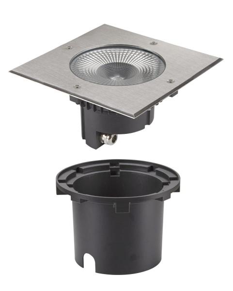 ROCCI 200, Bodeneinbauleuchte Edelstahl 16 W 3000 K 120°