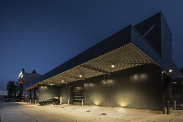 ROCCI 200, Bodeneinbauleuchte Edelstahl 16 W 3000 K 120°