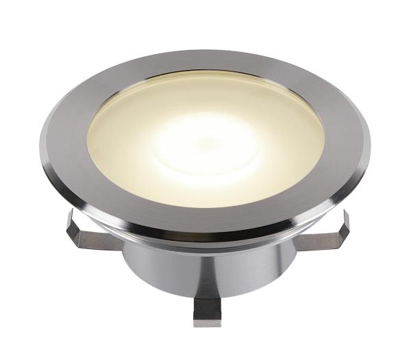 DASAR FLAT 120, Bodeneinbauleuchte edelstahl 7 W 3000 K