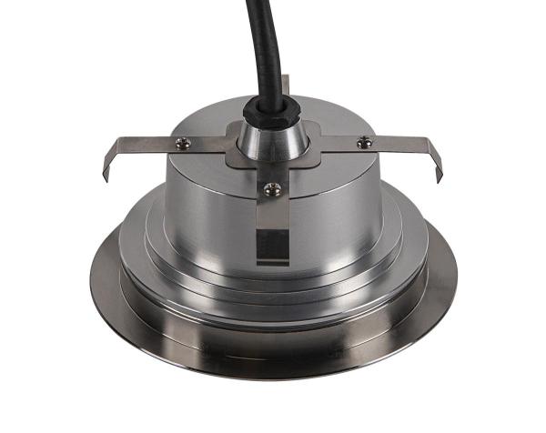 DASAR FLAT 120, Bodeneinbauleuchte edelstahl 7 W 3000 K