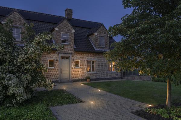 DASAR FLAT 120, Bodeneinbauleuchte edelstahl 7 W 3000 K