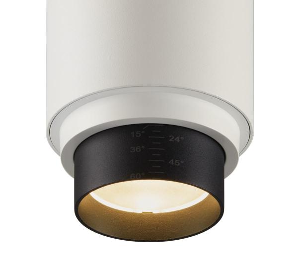 NUMINOS ZOOM M, 3 Phasen Spot weiß 20 W 2700 K 15-60°