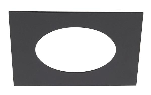 Numinos® S Reduzierring, eckig 160/90 mm schwarz