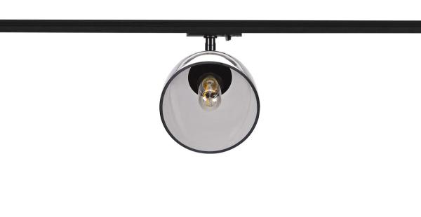 PARA CONE GL, 1 Phasen Spot schwarz / transparent