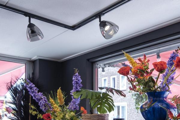 PARA CONE GL, 1 Phasen Spot schwarz / transparent