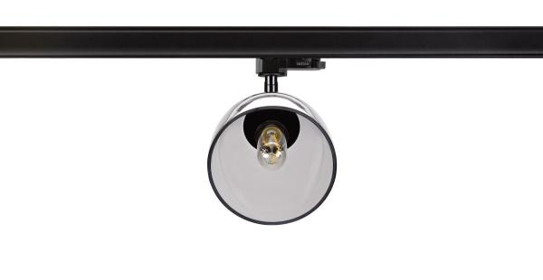 PARA CONE GL, 3 Phasen Spot schwarz / transparent