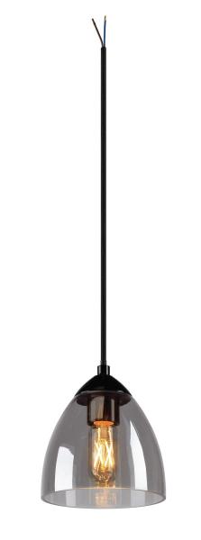 PARA CONE GL, Pendelleuchte schwarz / transparent
