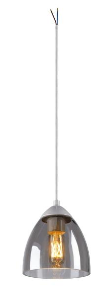 PARA CONE GL, Pendelleuchte weiß / transparent