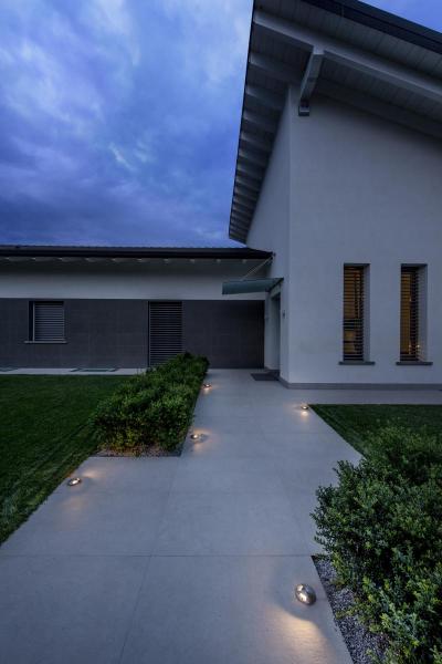 SMALL PLOT, LED-Modul edelstahl / gefrosted 3 W 3000 K CRI 80 180°