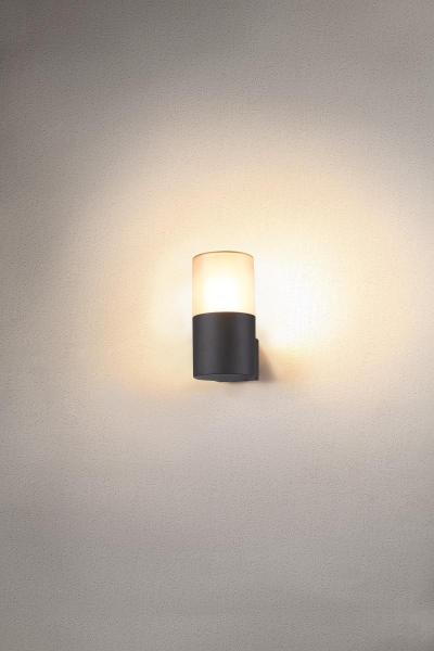 GRAFIT, Wandaufbauleuchte anthrazit