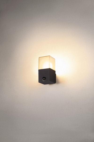 GRAFIT, Wandaufbauleuchte anthrazit