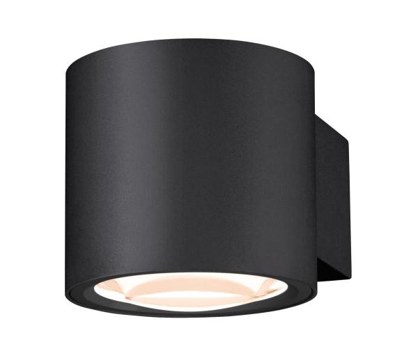 OCULUS WL PHASE, Wandaufbauleuchte schwarz 8,5 W 570 lm 2000-3000 K CRI 90 100° Dimmbar