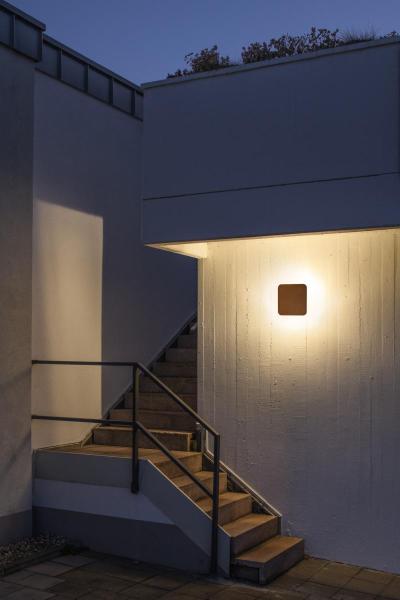 MANA RUSTY, Leuchtenschirm eckig rost