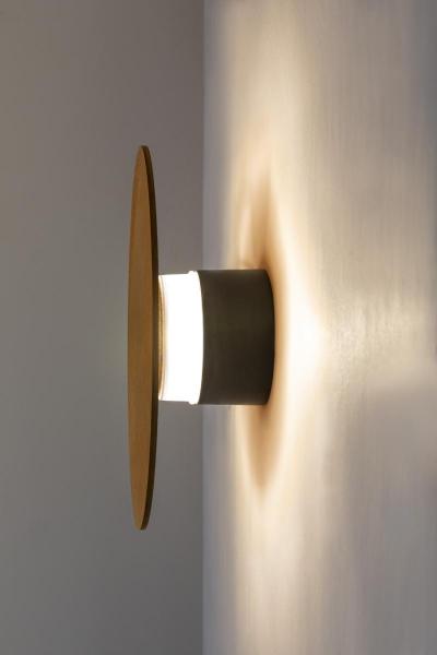 MANA RUSTY, Leuchtenschirm rund rost