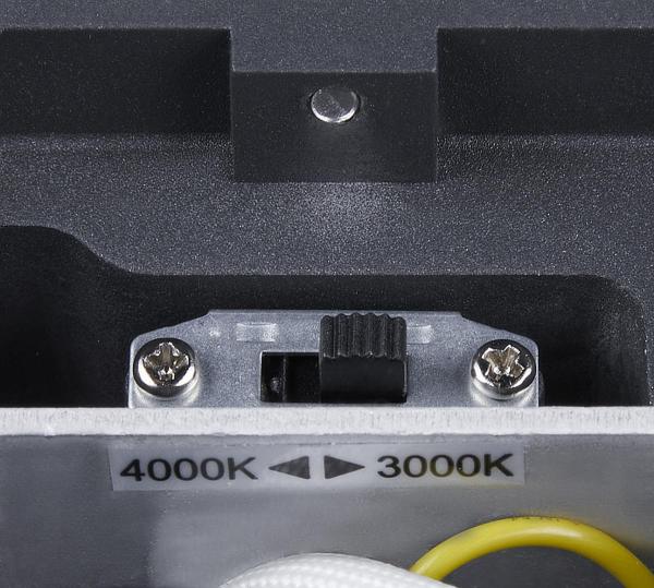 ENOLA OCULUS WL, up/down Wandaufbauleuchte anthrazit 20 W 1880/2120 lm 3000/4000 K CRI 90 100°