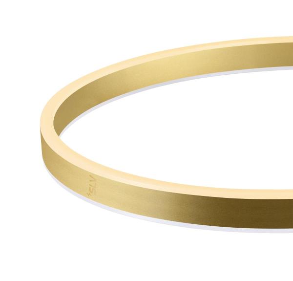 ONE BOW FL, Stehleuchte schwarz/messing 20 W 1200/1200 lm 2700/3000 K CRI 90 140°