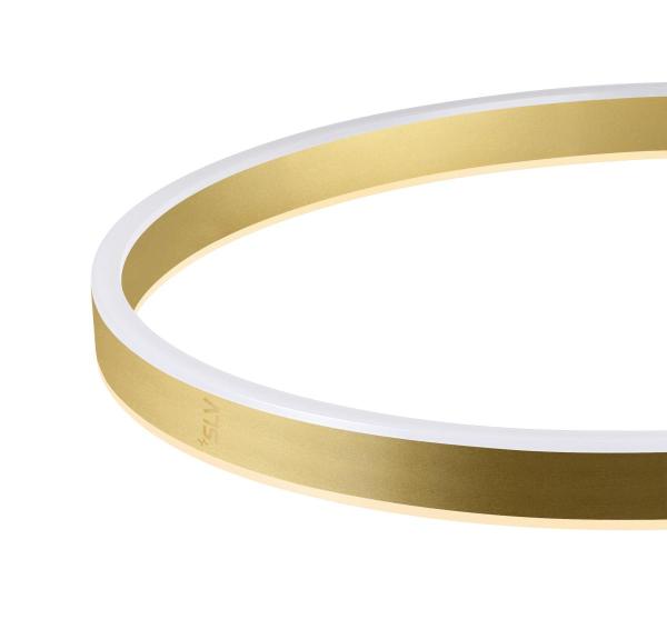 ONE BOW FL, Stehleuchte schwarz/messing 20 W 1200/1200 lm 2700/3000 K CRI 90 140°