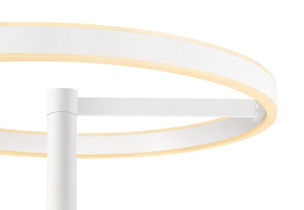 ONE STRAIGT FL, Stehleuchte weiß 20 W 1200/1200 lm 2700/3000 K CRI 90 140°