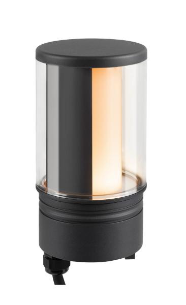 M-POL M Polehead, Shader Leuchtenkopf, anthrazit, 11 W, 420/460 lm, 2700/3000 K, CRI 90
