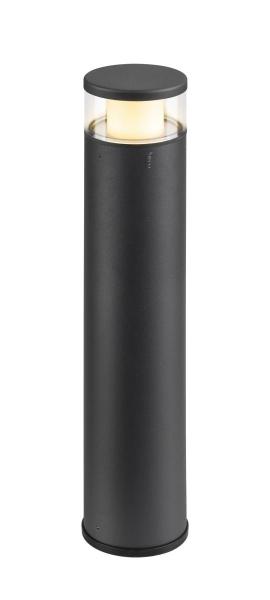 M-POL S Polehead, Leuchtenkopf, anthrazit, 19 W, 890/950 lm, 2700/3000 K, CRI 90, DALI