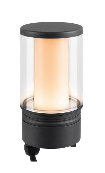 M-POL M Polehead, Leuchtenkopf, anthrazit, 19 W, 1150/1230 lm, 2700/3000 K, CRI 90, DALI