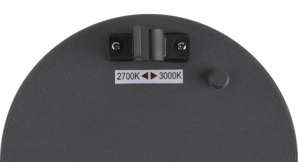 M-POL M Polehead, Leuchtenkopf, anthrazit, 19 W, 1150/1230 lm, 2700/3000 K, CRI 90, DALI