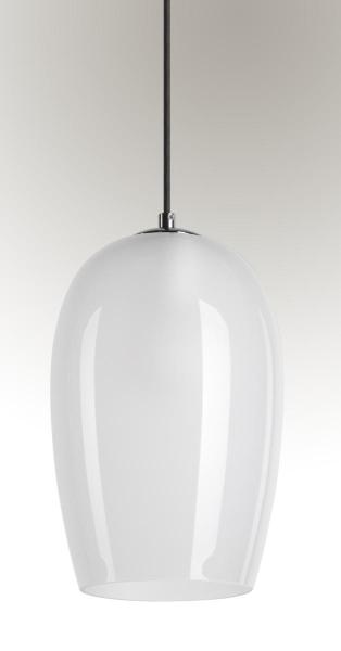 PANTILO OVAL PD, E27 Pendelleuchte, weiß/chrom