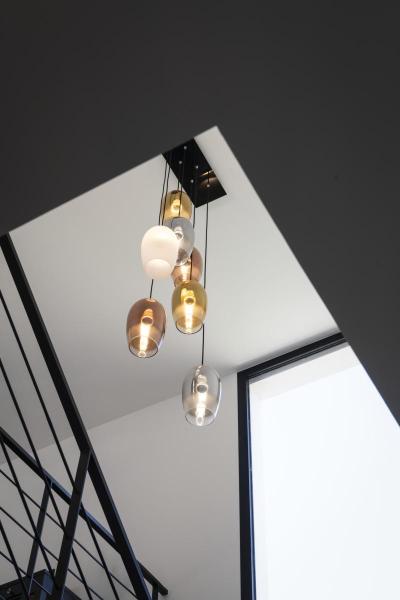 PANTILO OVAL PD, E27 Pendelleuchte, gold