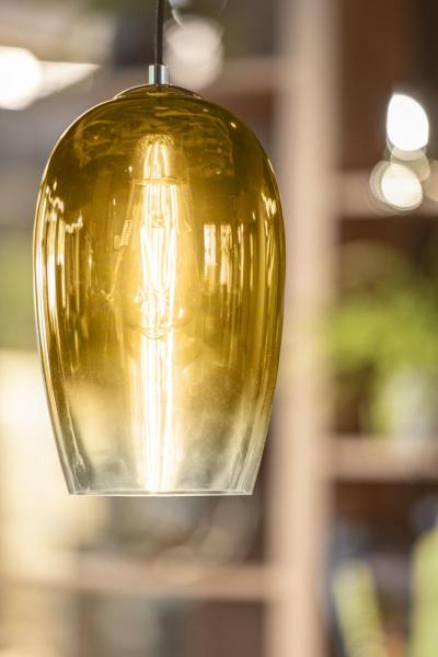 PANTILO OVAL PD, E27 Pendelleuchte, gold