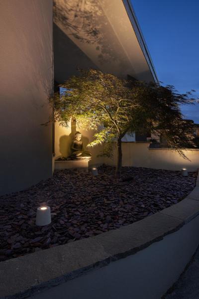 CONCRETO FL, Stehleuchte rund GU10 grau 10 W