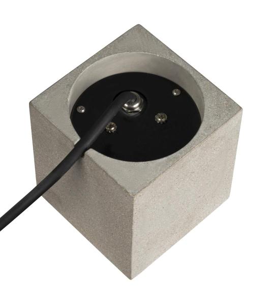 CONCRETO FL, Stehleuchte eckig GU10 grau 10 W