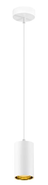 ASTO TUBE, Pendelleuchte, GU10, Pendellänge 250 cm, max. 10 W, weiß