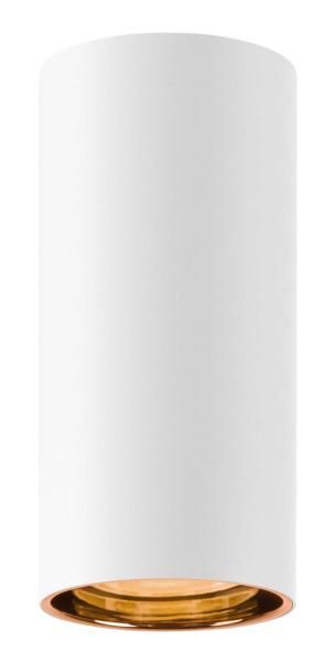 ASTO TUBE, Deckenaufbauleuchte, zylindrisch, max. 1x10 W, weiß