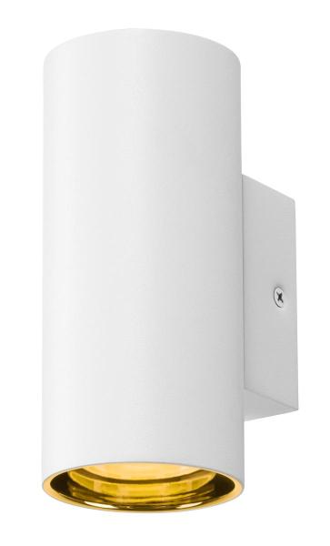 ASTO TUBE, Wandaufbauleuchte, zylindrisch, max. 1x10 W, weiß