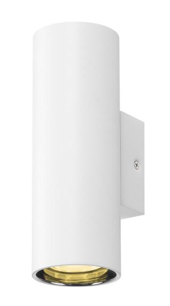 ASTO TUBE, Wandaufbauleuchte, zylindrisch, max. 2x10 W, weiß