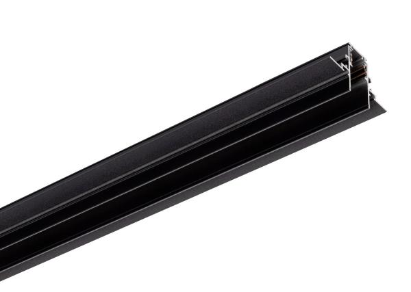 2 m Einbauschiene, 48V TRACK, schwarz, DALI
